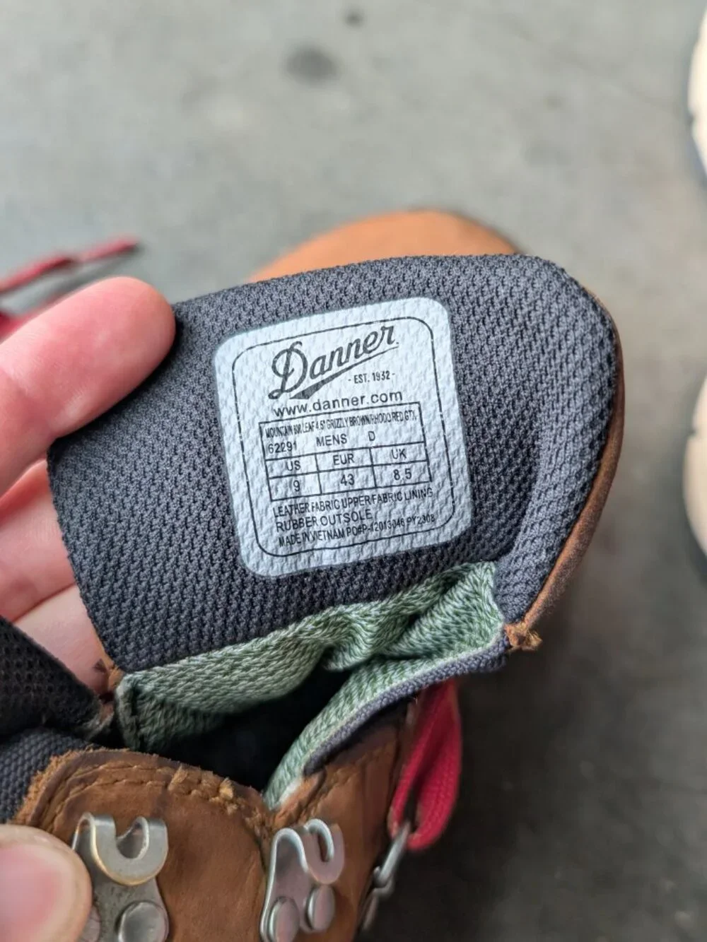 Danner Men's Mountain 600 Leaf 4.5